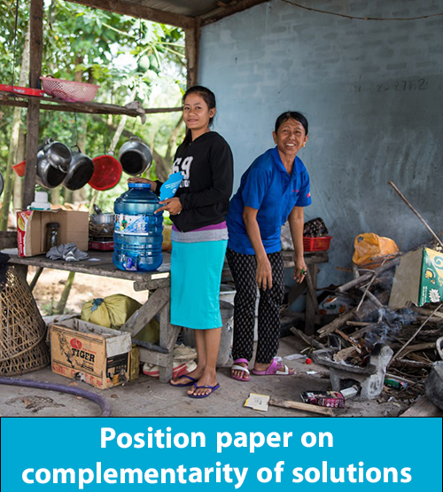 Position paper on complementarity of solutions